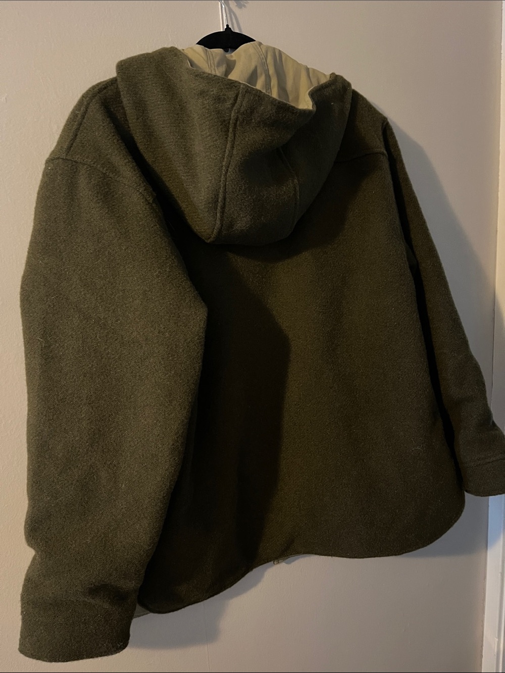 Filson Snohomish Olive Hooded Wool Jacket Sz S Like New Condition! - Picture 5 of 12